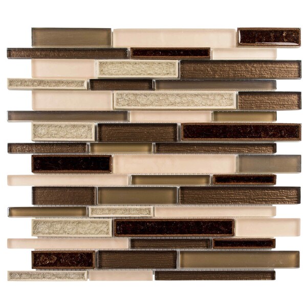 Andova Tiles ANDOVA TILES Reign 2" x 0.25" Straight Edge Glass Mosaic Wall Tile ANDREI532 - main
